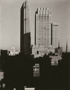 Nueva York desde el Shelton de Alfred Stieglitz