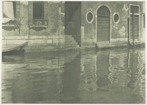 Reflejos—Venecia de Alfred Stieglitz