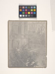 Instantánea--Desde mi ventana, Berlín (fotograbado) de Alfred Stieglitz