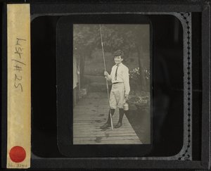 Sin título Howard con caña de pescar, 1910 o 1912 de Alfred Stieglitz