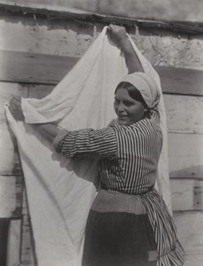 Día de la colada, Katwyk de Alfred Stieglitz