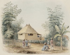 Casa Nativa Cerca de Manila de Alfred Thomas Agate
