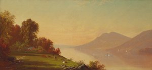 Tarde en el Hudson, 1867