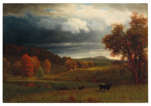 Paisaje de otoño: Las Catskills de Alfred Thompson Bricher