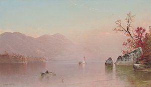 Niebla otoñal, Lago George