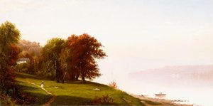 Paisaje en el Hudson, c.1865