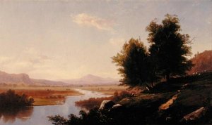 Río Saco, Monte Washington de Alfred Thompson Bricher