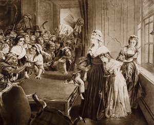 Las Tullerías, 20 de junio de 1792, ilustración de 
