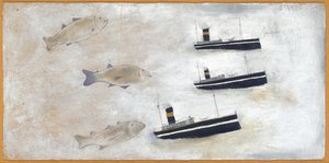 Peces y Arrastreros de Alfred Wallis