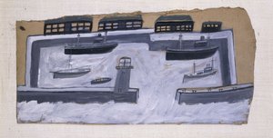Casas y barcos de Alfred Wallis