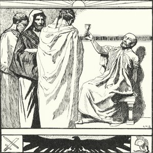 Aníbal suicidándose tomando veneno, c.181 a.C.