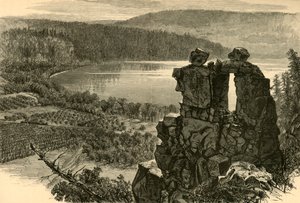 Puerta del Diablo, Lago del Diablo, Wisconsin, 1874