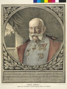 Emperador de Austria Francisco José I de Alfred Wesemann