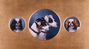 Fox Terriers y Cavalier King Charles Spaniels de Alfred Wheeler
