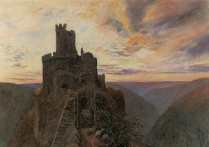 Ehrenburg en el Mosela de Alfred William Hunt