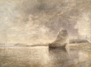 Castillo de Holy Island, Northumbria, c. 1882-3