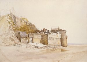 Mont St Michel, La Puerta Exterior de Alfred William Hunt