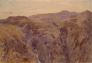 Paisaje Galés de Alfred William Hunt