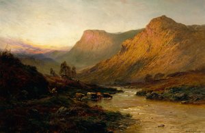 Río Tay de Alfred de Breanski