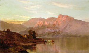 Stroulacher, Loch Katrine (óleo sobre lienzo)