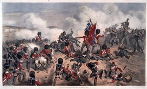 Escena de la Batalla del Alma el 20 de septiembre de Alfred de Prades