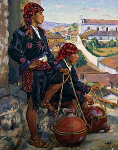 Aguadores, Chichicastenango de Alfredo Gálvez Suárez