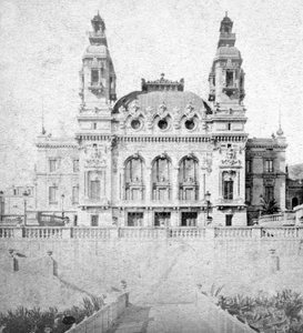 El casino de Monte Carlo, Mónaco, finales del siglo XIX de Alfredo Noack
