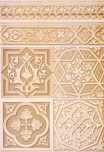 Estudios detallados de decoración arquitectónica, pub. 1883 de Alhusain Fawzy