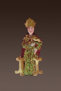 El Rey de Hungría, Lajos II en consejo antes de la batalla de Mohács en 1526 (detalle)