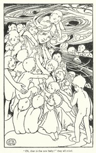 Ilustración para The Water-Babies de Charles Kingsley (litografía)