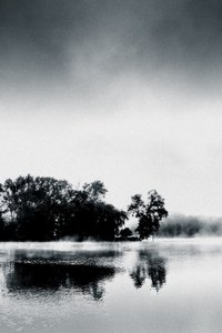 Boissy Morning, 2017 (fotografía pintada a mano)