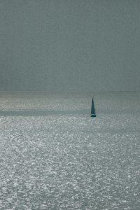 Vista desde Apollonia, 2016 (fotografía pintada a mano)
