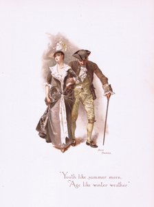 La juventud como una mañana de verano, de Some Old Love Songs publicado por Hildesheimer & Faulkner, 1892