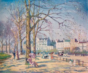 Primavera en Hyde Park, c1910