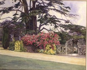 El jardín de rosas en Hayes Place, Kent