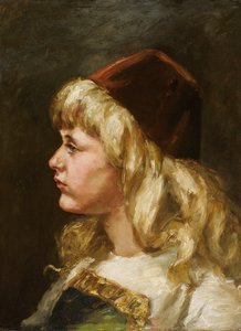Natalie a los siete años, 1883