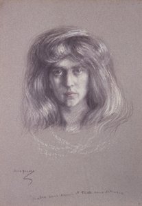 Natalie con el pelo suelto de Alice Pike Barney
