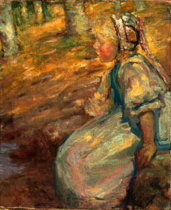 Chica campesina, 1900 de Alice Pike Barney