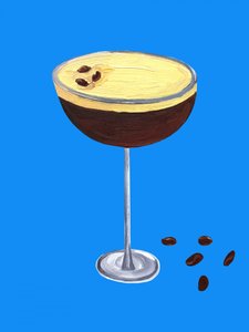 Espresso Martini Azul