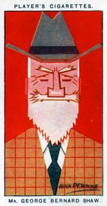 George Bernard Shaw, dramaturgo irlandés, 1926 de Alick P. F. Ritchie