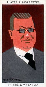 John Wheatley, político escocés, 1926