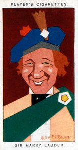 Sir Harry Lauder, comediante escocés, 1926 de Alick P. F. Ritchie
