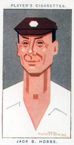 Sir Jack Hobbs, jugador de críquet británico de Alick P. F. Ritchie