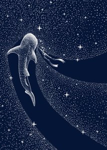 Viaje cósmico con el tiburón ballena de Alirıza ÇAKIR