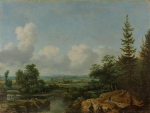 Paisaje sueco de Allaert van Everdingen