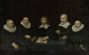 Los Regentes de la Casa de Corrección de Middelburg, 1643 de Allaert van Loeninga