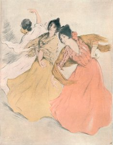 Bailarines españoles de Allan Osterlind