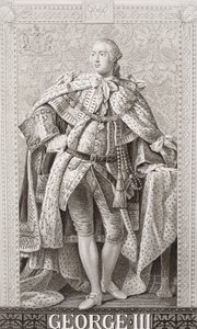 Jorge III (1738-1820) de `Ilustraciones de la Historia Inglesa y Escocesa