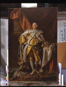 Rey Jorge III (óleo sobre lienzo)