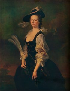 Retrato de Jane Hale, Sra. Madan, 1746